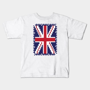 Union Jack - Pixel Art Kids T-Shirt